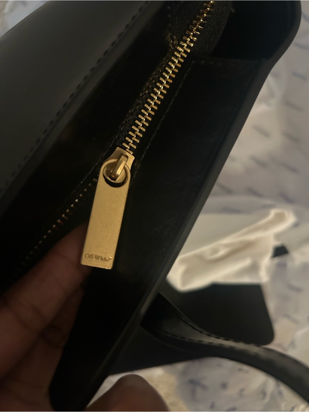 Two Piece!!!..Large Off White Virgil Abloh tote🥳🥳❌❌ - Picture 5 of 9